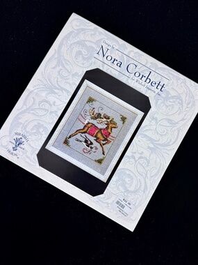 New Sealed Nora Corbett Mirabilia Cross Stitch Cupid Christmas Eve Couriers